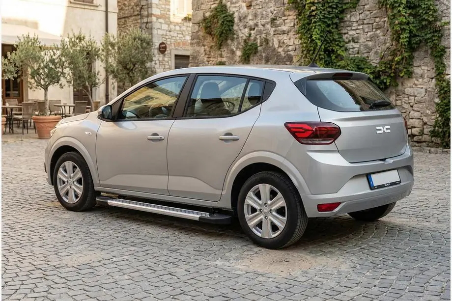 Dacia Sandero 2021- Seitenschweller Vision New Grey (2 Stk., Aluminium) Image