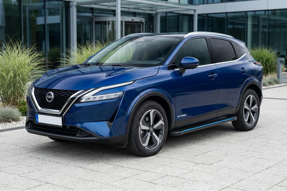 Nissan Qashqai 2021- Seitenschweller Maya Blue (2 Stk., Aluminium) Image