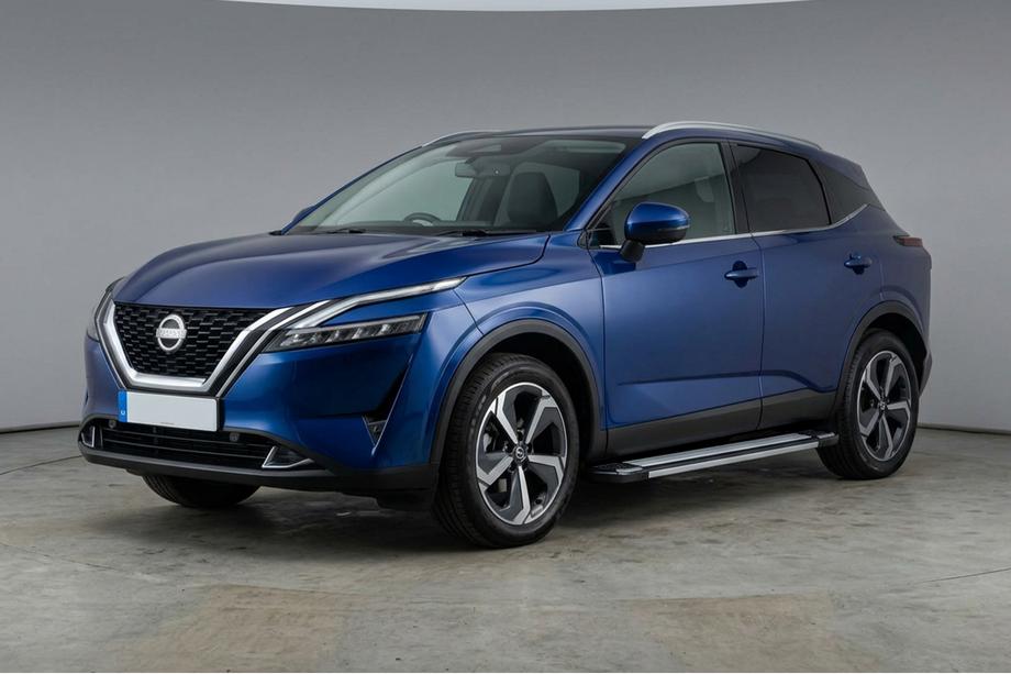 Nissan Qashqai 2021- Trittbretter Rainbow (2 Stk., Aluminium) Image