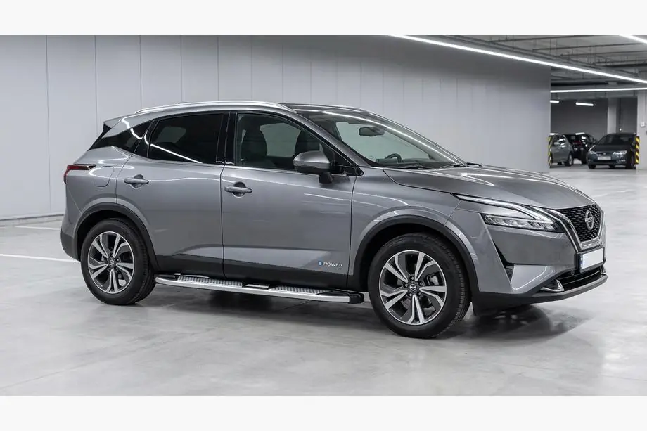 Nissan Qashqai 2021- Seitenschweller Mevsim Grey (2 Stk., Aluminium) Foto 1