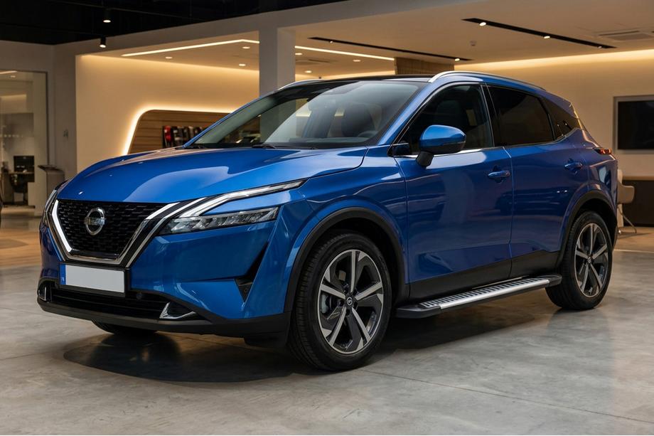 Nissan Qashqai 2021- Seitenschweller Line (2 Stk., Aluminium) Image