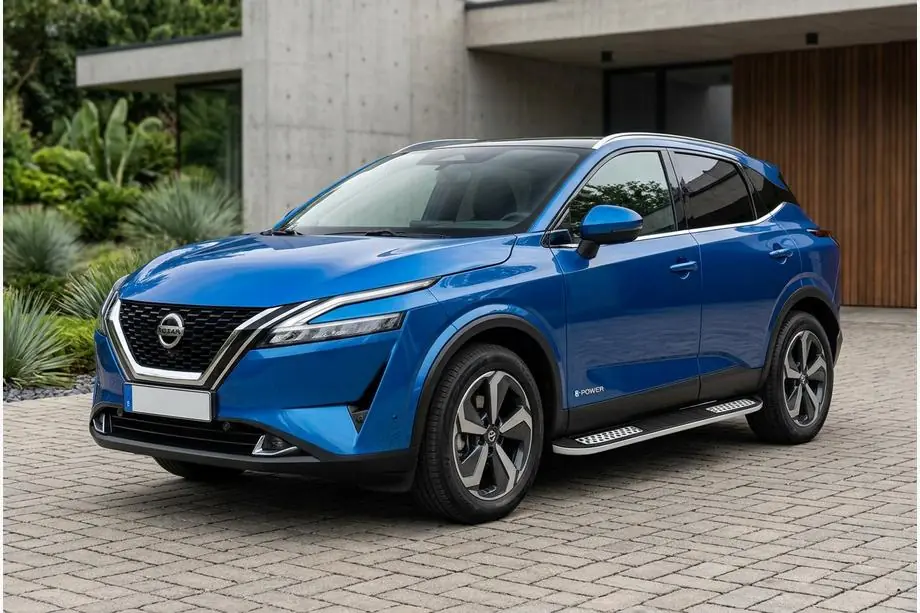 Nissan Qashqai 2021- Seitenschweller Tayga V2 (2 Stk., Aluminium) Image