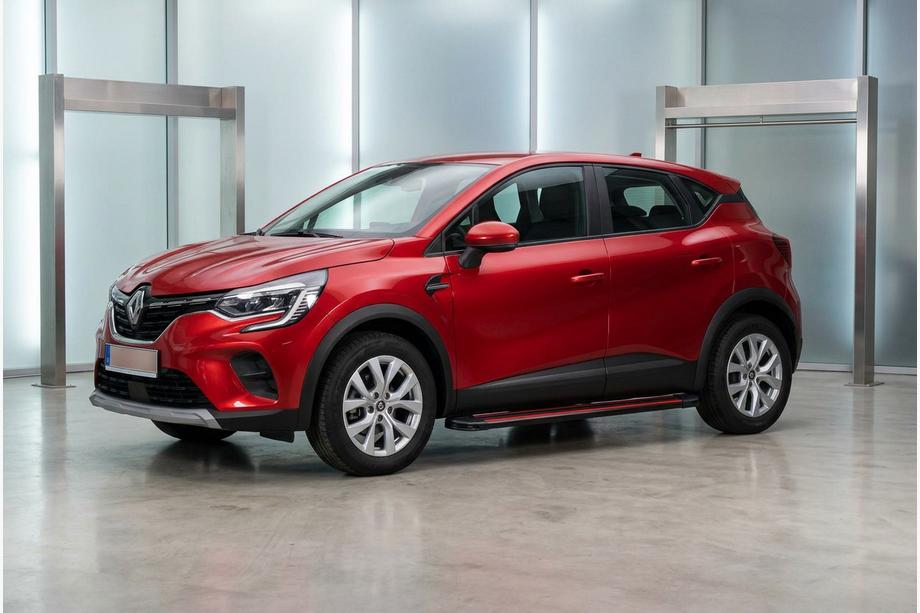 Renault Captur 2019- Seitenschweller Maya Red (2 Stk., Aluminium) Image