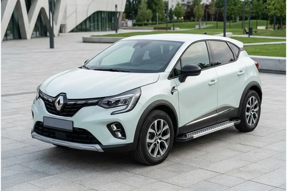 Renault Captur 2019- Seitenschweller Vision New Grey (2 Stk., Aluminium) Image