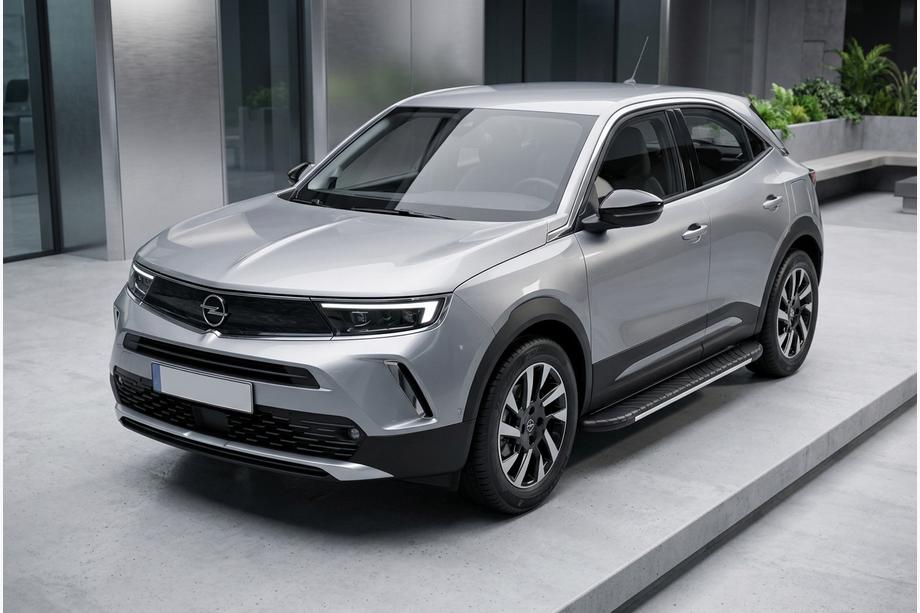 Opel Mokka 2021- Trittbretter Bosphorus Grey (2 Stk., Aluminium) Image