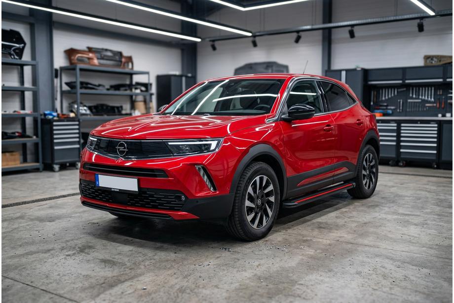 Opel Mokka 2021- Seitenschweller Maya Red (2 Stk., Aluminium) Image