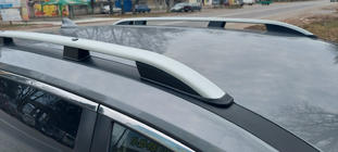 Nissan X-trail T32/Rogue 2014-2021 Dachreling Skyport GREY Foto 4
