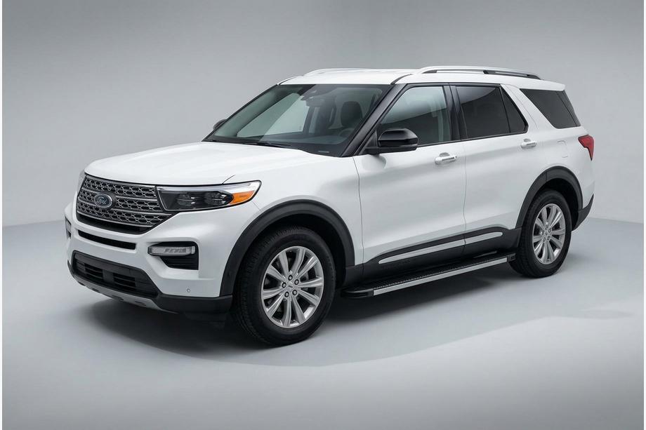Ford Explorer 2019- Seitenschweller Maya V1 (2 Stk., Aluminium) Foto 1