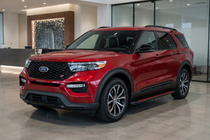 Ford Explorer 2019- Seitenschweller Maya Red (2 Stk., Aluminium) Foto 1