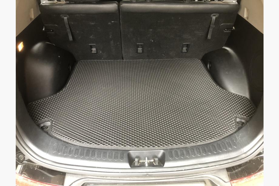 Kia Sportage 2010-2015 Kofferraummatte (EVA, Schwarz) Image