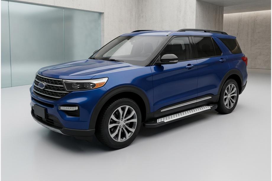 Ford Explorer 2019- Trittbretter Allmond Grey (2 Stk., Aluminium) Foto 1