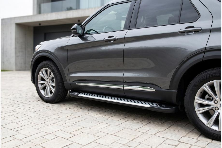 Ford Explorer 2019- Seitenschweller Line (2 Stk., Aluminium) Image