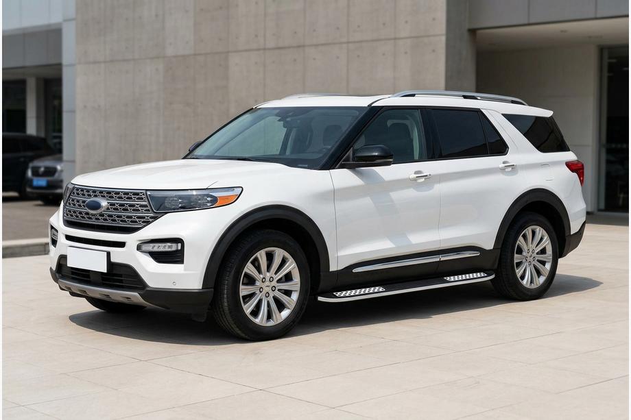 Ford Explorer 2019- Seitenschweller Tayga V2 (2 Stk., Aluminium) Image