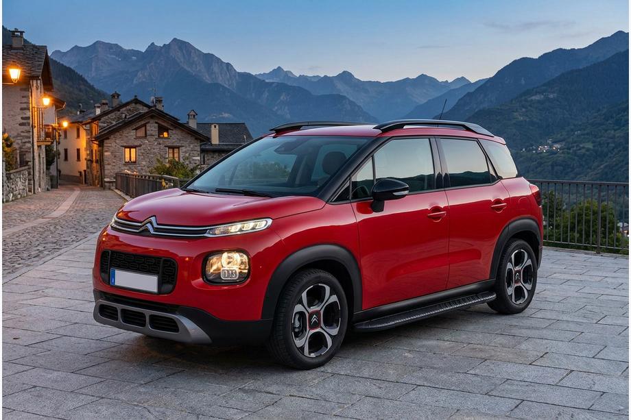 Citroen C-3 Aircross 2017-2024 Seitenschweller Bosphorus Black (2 Stk., Aluminium) Image