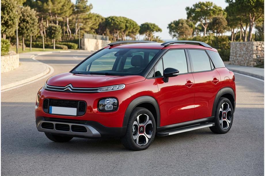 Citroen C-3 Aircross 2017-2024 Seitenschweller Maya V1 (2 Stk., Aluminium) Image