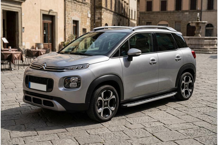 Citroen C-3 Aircross 2017-2024 Seitenschweller Fullmond (2 Stk., Aluminium) Image