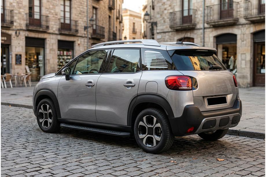 Citroen C-3 Aircross 2017-2024 Seitenschweller Tayga Black (2 Stk., Aluminium) Image