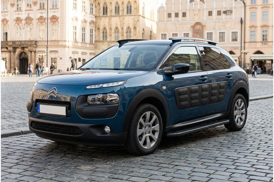 Citroen Cactus 2014-2020 Seitenschweller Bosphorus Black (2 Stk., Aluminium) Foto 1