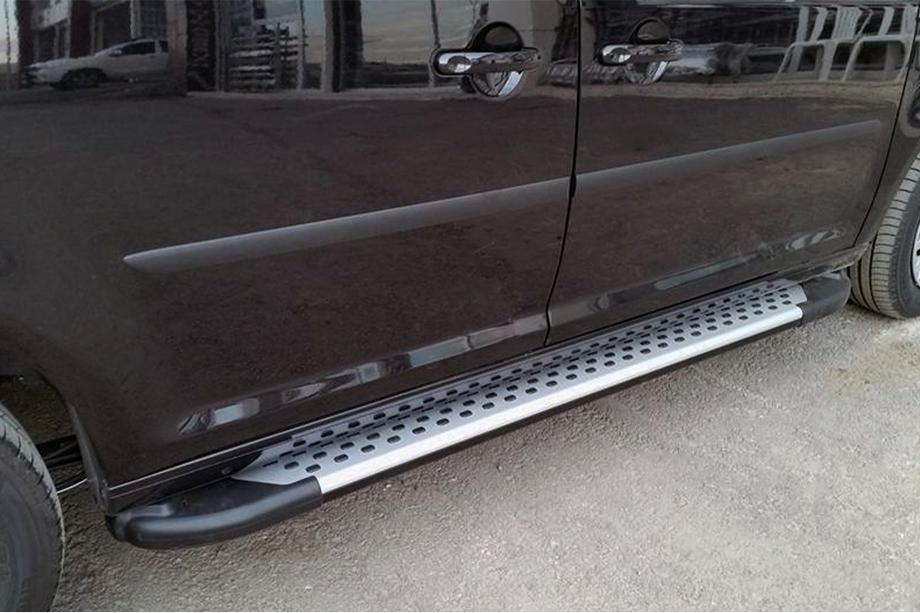Volkswagen Caddy 2020- Trittbretter Allmond Grey (2 Stk., Aluminium) Image