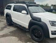 Volkswagen Amarok 2010-2022 Seitenstufen Dakar V2 mit LED (2 Stk, Metall) Foto 8