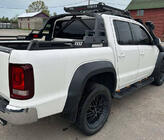 Volkswagen Amarok 2010-2022 Seitenstufen Dakar V2 mit LED (2 Stk, Metall) Foto 11