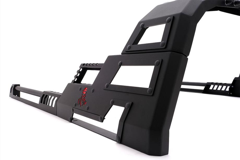 Toyota Hilux 2006-2015 Dakar Rollbar mit LED (für Rollcover) Foto 6