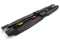 Nissan Navara 2006-2015 Seitenstufen Dakar V2 mit LED (2 Stk, Metall) Foto 1