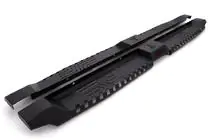 Nissan Navara 2006-2015 Seitenstufen Dakar V2 ohne LED (2 Stk, Metall) Foto 1