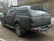 Mitsubishi L200 2006-2015 Seitenstufen Dakar V2 mit LED (2 Stk, Metall) Foto 3