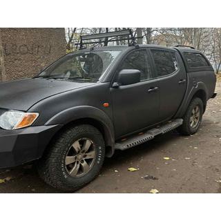 Seitenstufen Dakar V2 mit LED (2 Stk, Metall) Mitsubishi L200 2006-2015 Foto 1