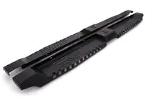 Mitsubishi L200 2006-2015 Seitenstufen Dakar V2 ohne LED (2 Stk, Metall) Foto 1