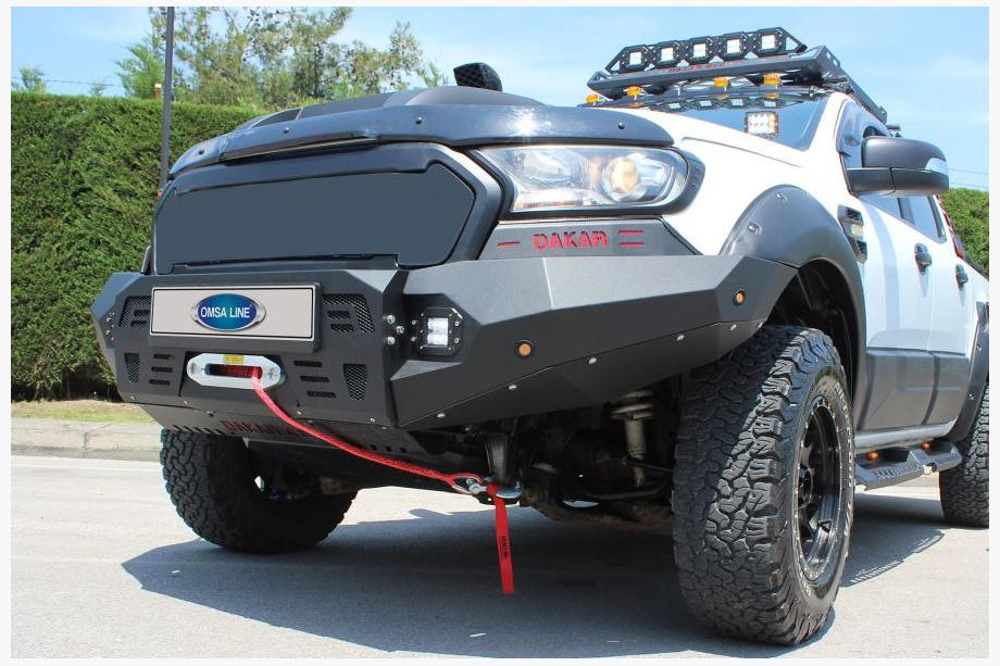 Ford Ranger 2011–2022 Frontstoßstange mit Unterfahrschutz Dakar (2015-2022) Foto 2