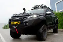 Mitsubishi L200 2015-2024 Frontstoßstange mit Unterfahrschutz Dakar (2019+) Foto 1