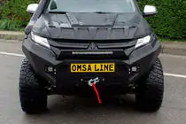 Mitsubishi L200 2015-2024 Frontstoßstange mit Unterfahrschutz Dakar (2019+) Foto 2