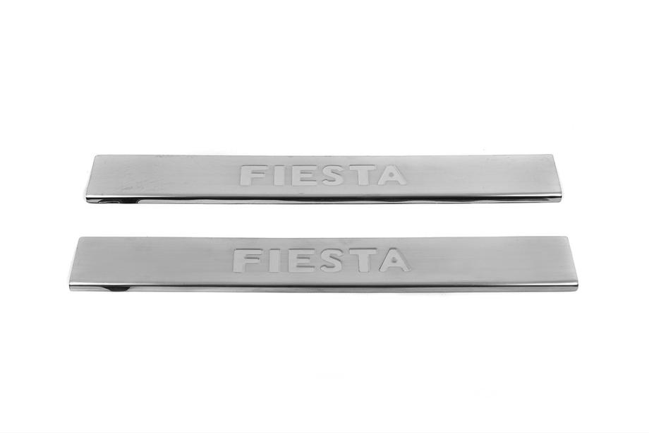Ford Fiesta 2008-2017 Sale! Einstiegsleisten Edelstahl (Carmos, 2 Stk) Image