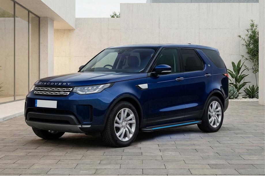 Land Rover Discovery V 2017- Seitenschweller Maya Blue (2 Stk., Aluminium) Image