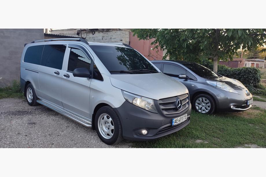 Mercedes Vito/V-class W447 2014- Windabweiser (2 Stk, DDU) Foto 2