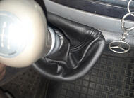 Mercedes Vito W639 2004-2014 Schaltsack mit Rahmen OEM (Kunstleder) Foto 3