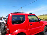 Suzuki Jimny 1998-2018 Dachreling Skyport (schwarz) Foto 1