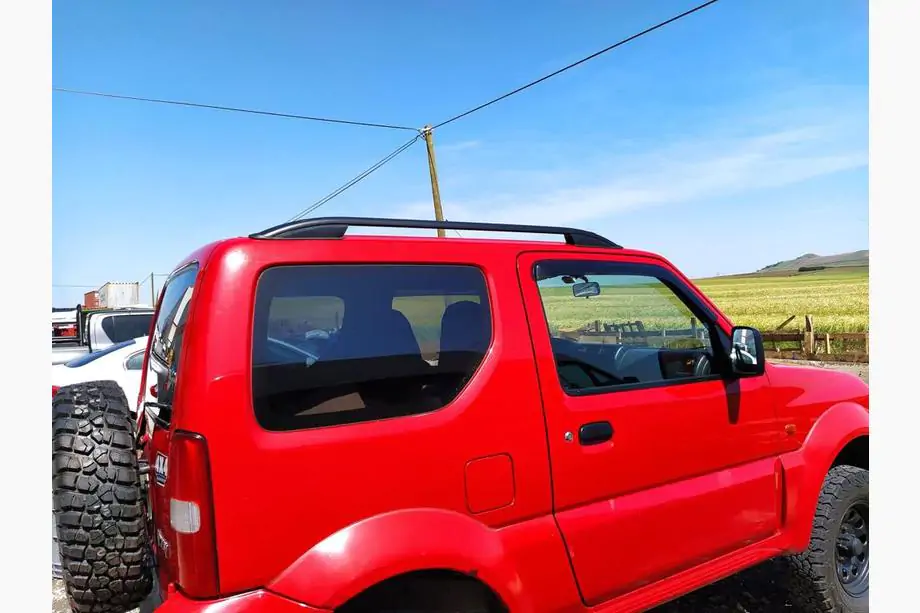 Suzuki Jimny 1998-2018 Dachreling Skyport (schwarz) Image