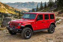 Jeep Wrangler 2018- Seitenschweller Bosphorus Black (2 Stk., Aluminium) Foto 1
