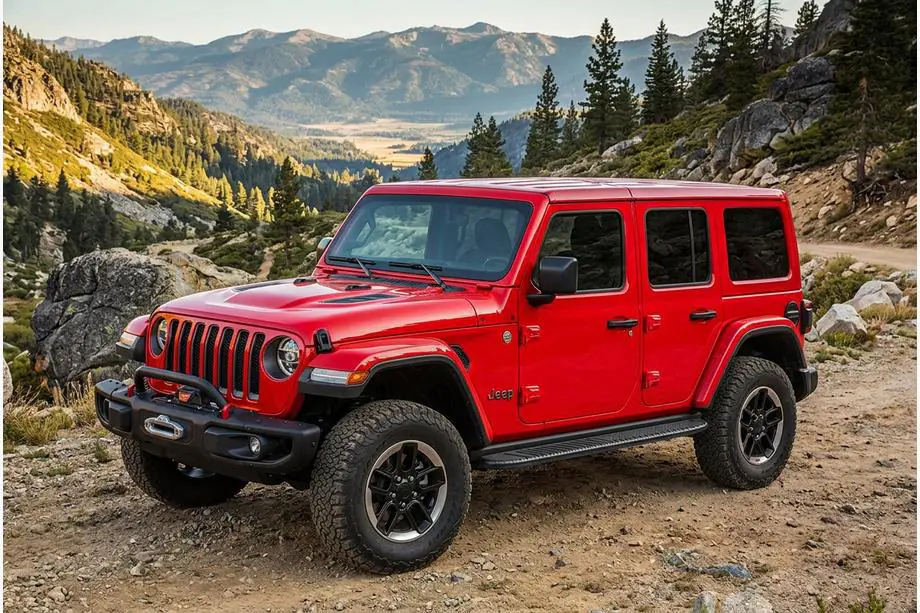 Jeep Wrangler 2018- Seitenschweller Bosphorus Black (2 Stk., Aluminium) Image
