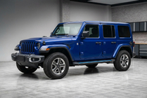 Jeep Wrangler 2018- Seitenschweller Maya Blue (2 Stk., Aluminium) Foto 1