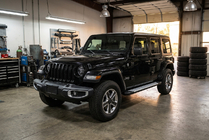 Jeep Wrangler 2018- Trittbretter Allmond Grey (2 Stk., Aluminium) Foto 1