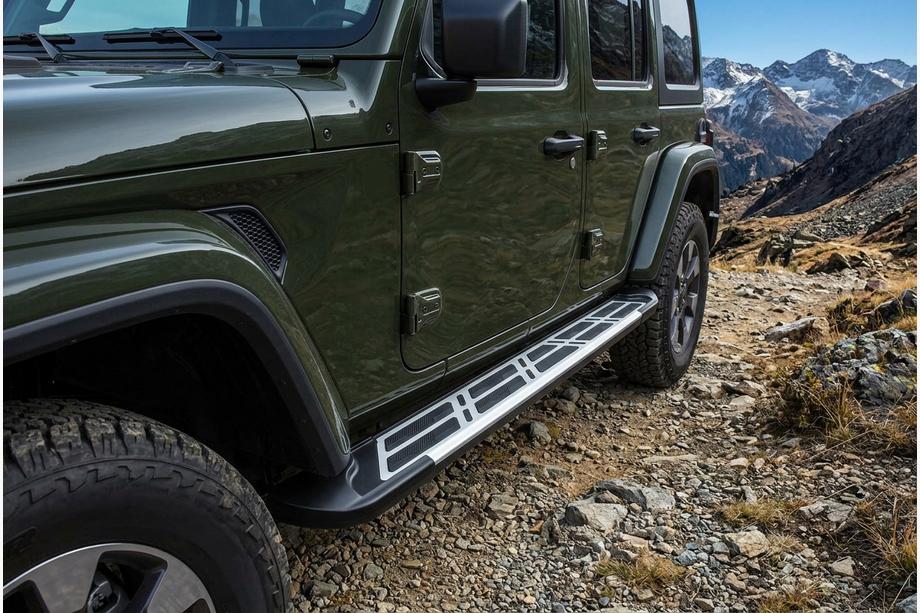 Jeep Wrangler 2018- Seitenschweller Sunrise (2 Stk., Aluminium) Image