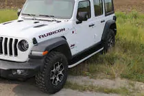 Jeep Wrangler 2018- Seitenschweller Tayga Grey (2 Stk., Aluminium) Foto 1