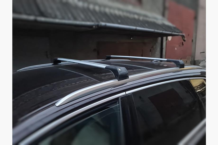 Audi Q7 2015–2026 Dachträger für integrierte Reling Skybar (2 Stk) Schwarz Foto 5