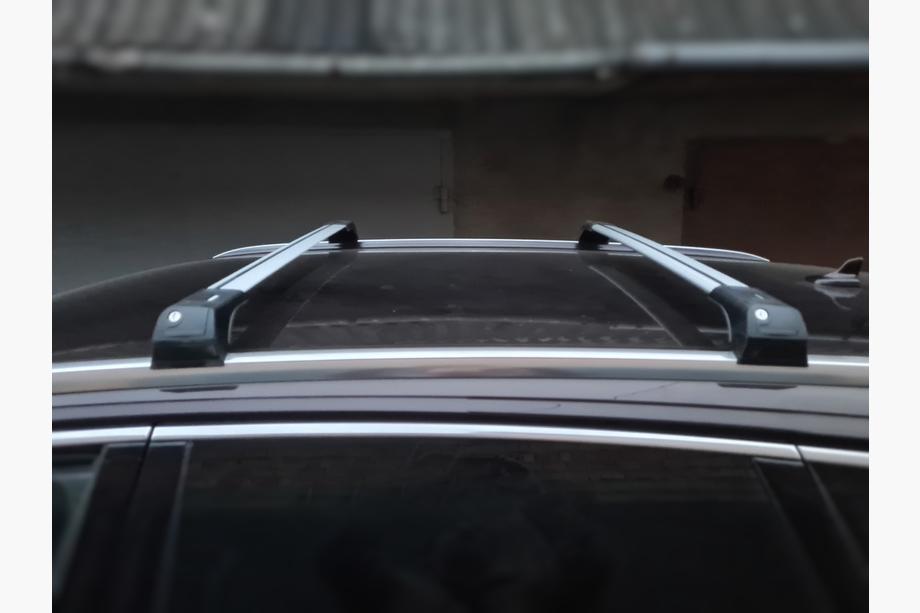 Audi Q7 2015–2026 Dachträger für integrierte Reling Skybar (2 Stk) Schwarz Foto 2