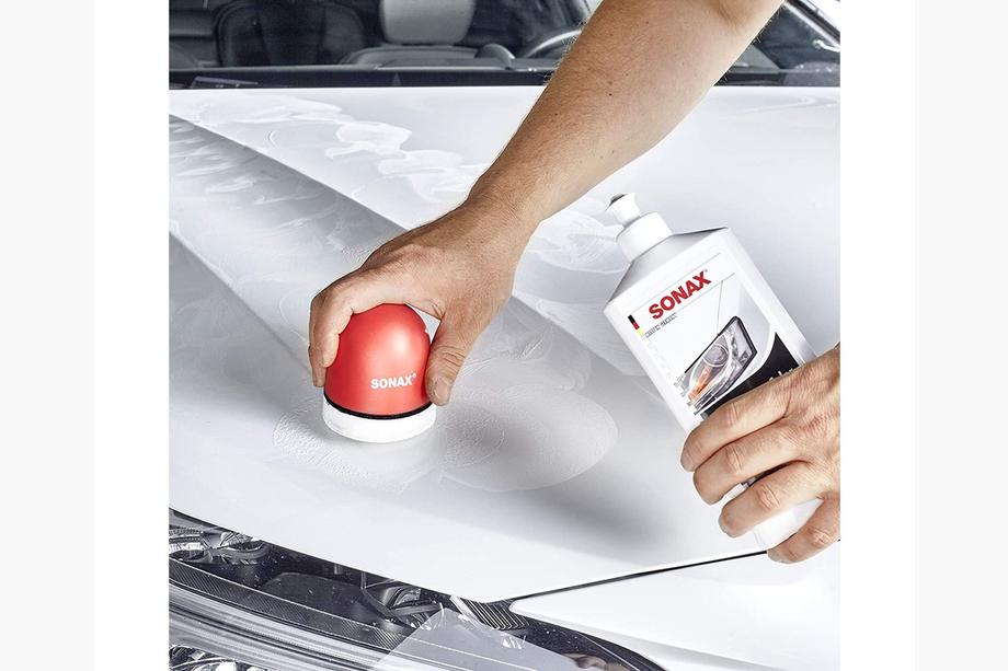 Sonax NanoPro Farbpolitur mit Wachs Weiß 250 ml Foto 3