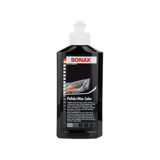 Sonax NanoPro Farbpolitur Schwarz mit Wachs 250 ml Foto 1